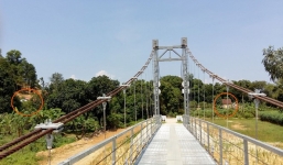 Xây cầu treo 3,5 tỷ đồng phục vụ 2 hộ dân?